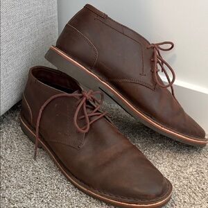 Reaction Kenneth Cole Rich Brown Chukka Boots